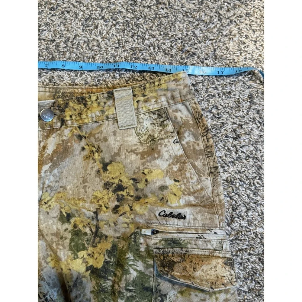 Cabela's Zonz Western Men's Camo Cargo Pants Size 30x29 Regular Hunting Pants